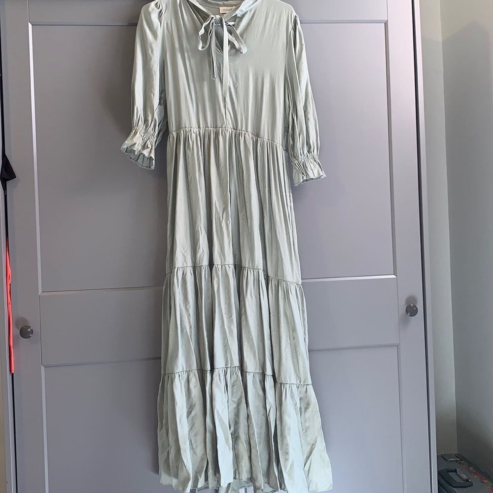Roolee unworn sea green dress